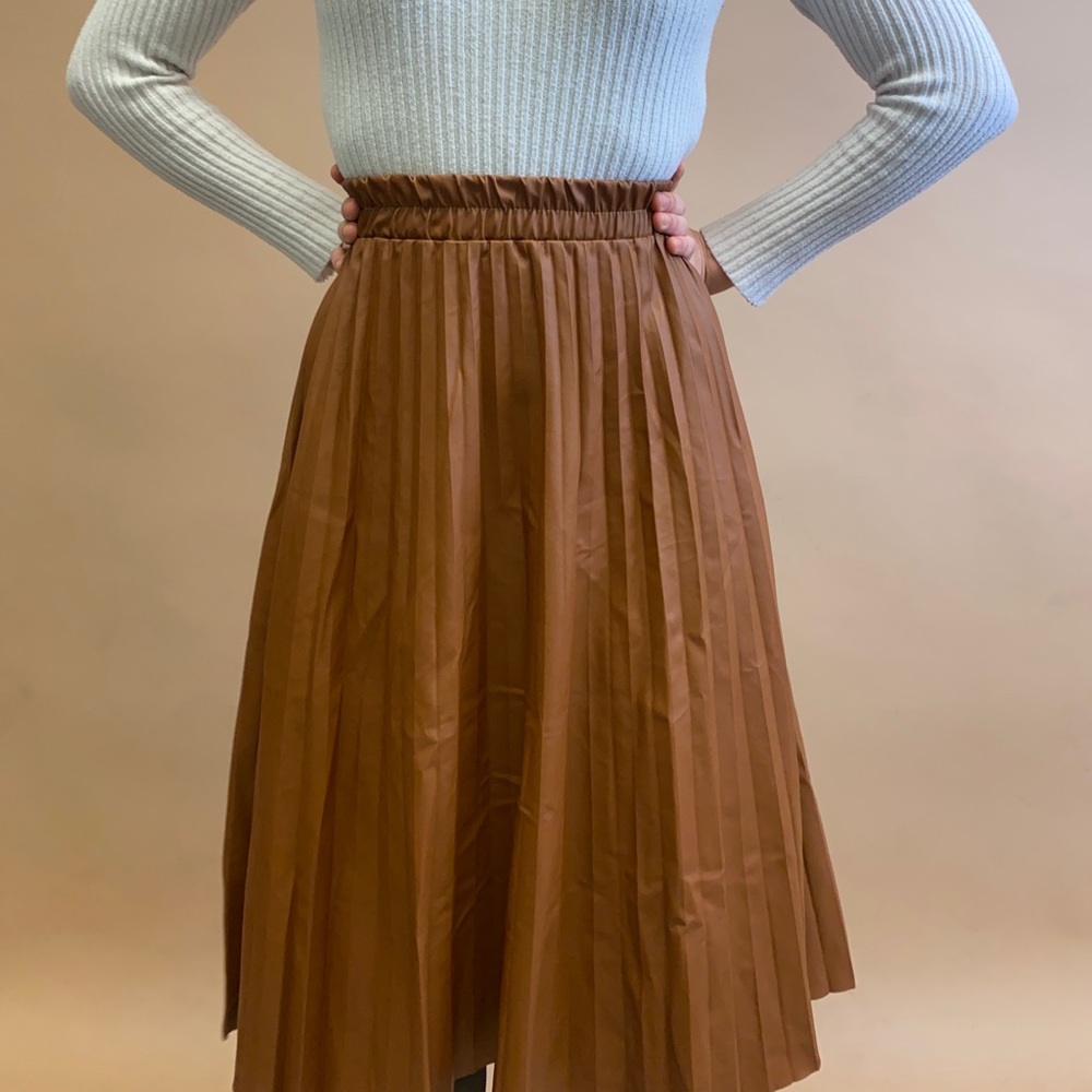 Korean Pleather Skirt